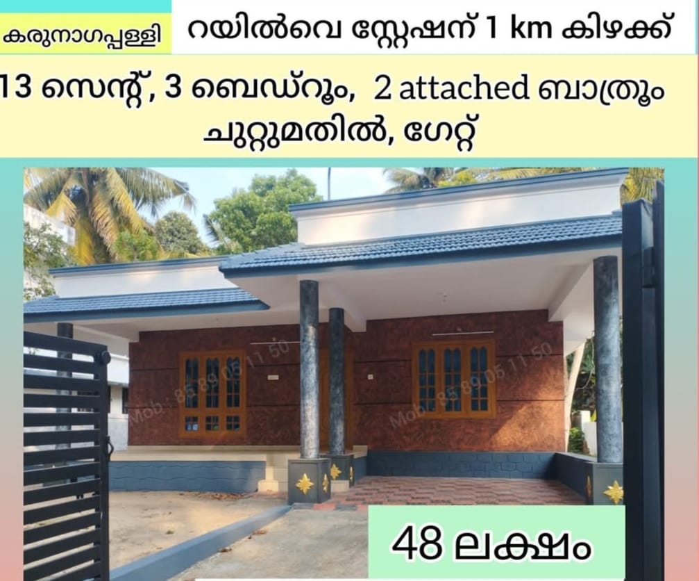 House For Sale In Karunagappally Kollam